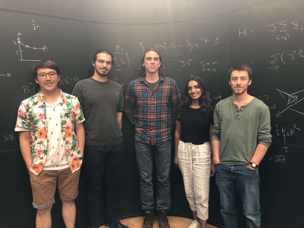 Photo of summer students in 2019